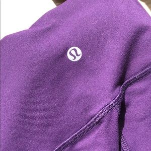 Plum Lululemon leggings